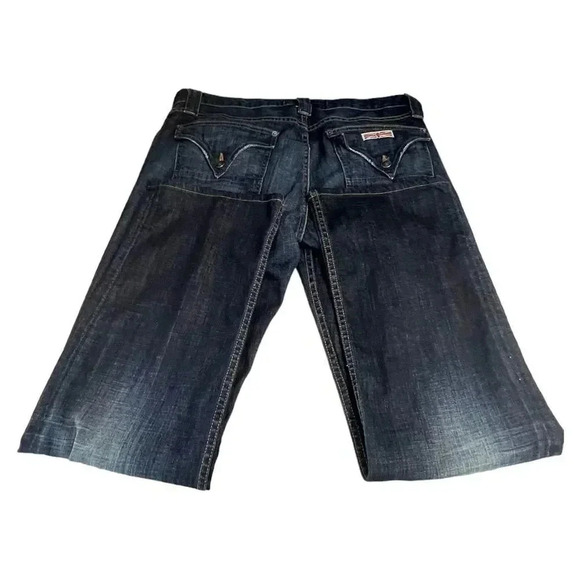 Hudson Men's Dark Wash Blue Jeans Size 36 - Picture 5 of 9